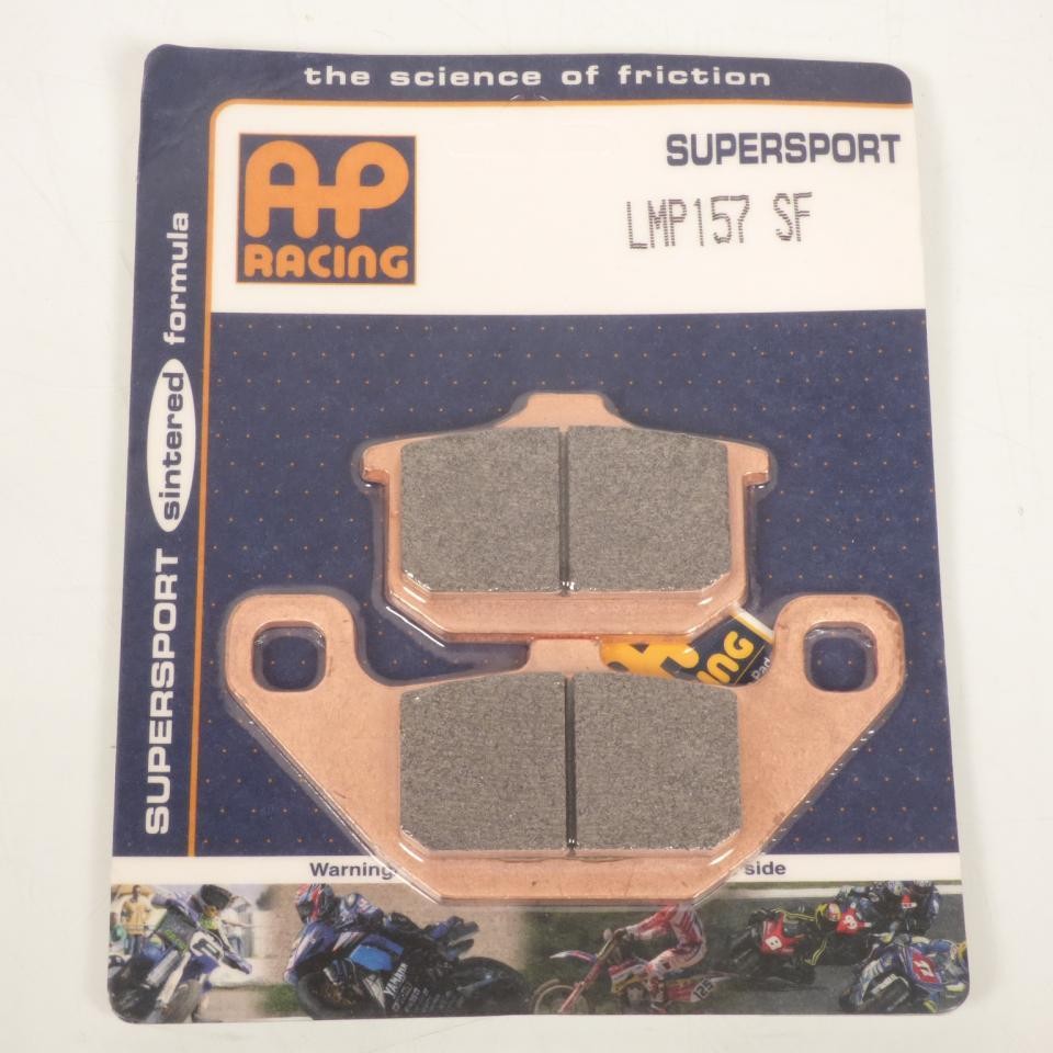 Plaquette de frein AP Racing LMP157SF avant pour moto Kawasaki Vulcan 400 de 1990