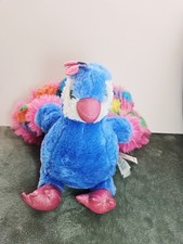 Plush Peacock Toys R Us Bird 10" Glitter Eyes 2017 Animal Alley Stuffed Animal