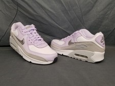Nike Air Max 90 White Violet Frost GS Size 6Y NEW NO BOX
