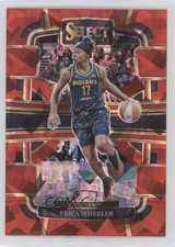2024 Panini Select WNBA Concourse Red Ice Prizm Erica Wheeler #19 1c7