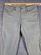 Lululemon ABC Slim-Fit Warpstreme Green Pants Performance Size Men  s 34x30