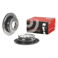 2X Brembo Bremsscheiben 262Mm Voll Hinten Passend FÜR Hyundai Sonata