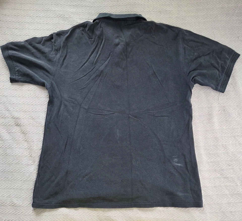 Camisa Polo Grande Negra de los Astros de Houston para Hombres Logotipo Bordado MLB Béisbol Antigua Foto 2 de 4