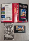 Sonic the Hedgehog (Sega Genesis, 1991) Complete, Classic Edition,Tested/Working