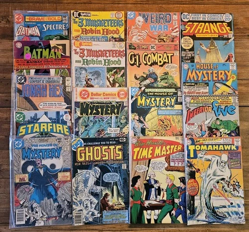 DC COMICS "BATMAN MIXED LOT" 17 Mixed Issues • VF/NM •Vintage Comics
