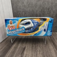 Mr. Clean MagicReach Starter Kit New Telescoping Mop Pads Scrub Cleaning Set