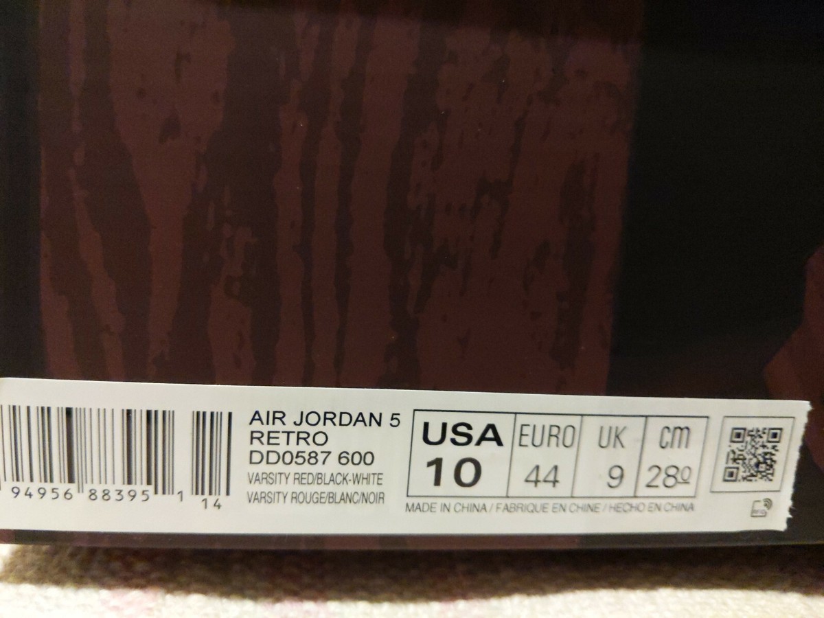 Nike Air Jordan 5 Retro Toro Bravo Raging Bull 2021 DC0587 600 Men