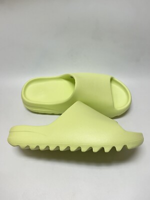 Adidas Yeezy Slides Glow Green HQ6447 Men display picture 1