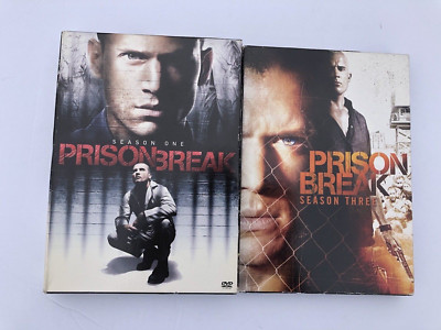 Prison Break Season One Three 1 3 DVD Wentworth Miller Prison Drama Tv Show