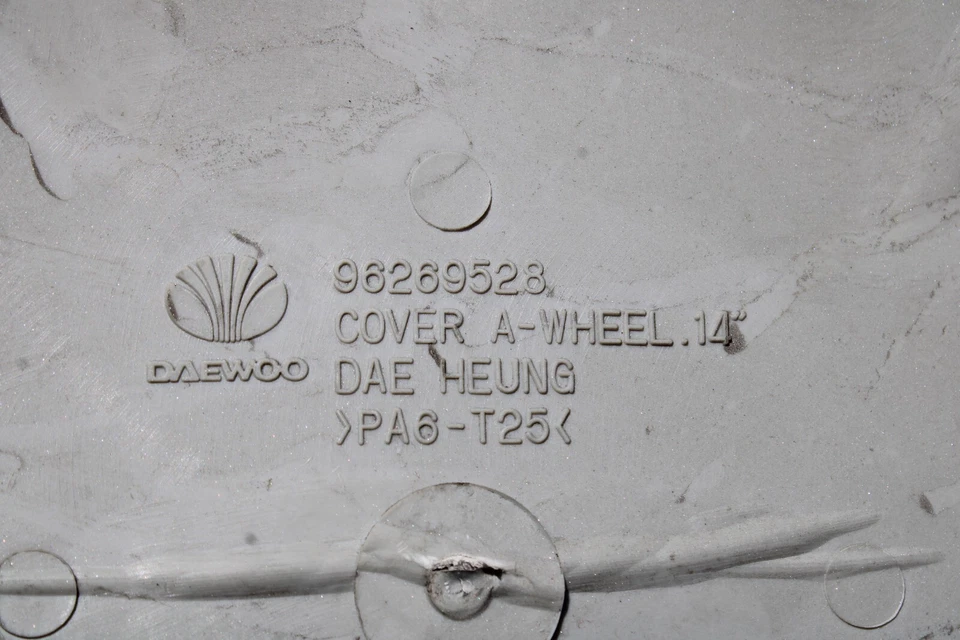 98 99 00 01 02 Daewoo Lanos OEM Wheel Cover Hubcap 14" 66500 96269528 Foto 4 de 4