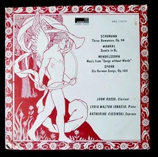 JOHN RUSSO, LYDIA IGNACIO, KATHERINE CIESINSKI-1977-ORION-SEALED STEREO LP