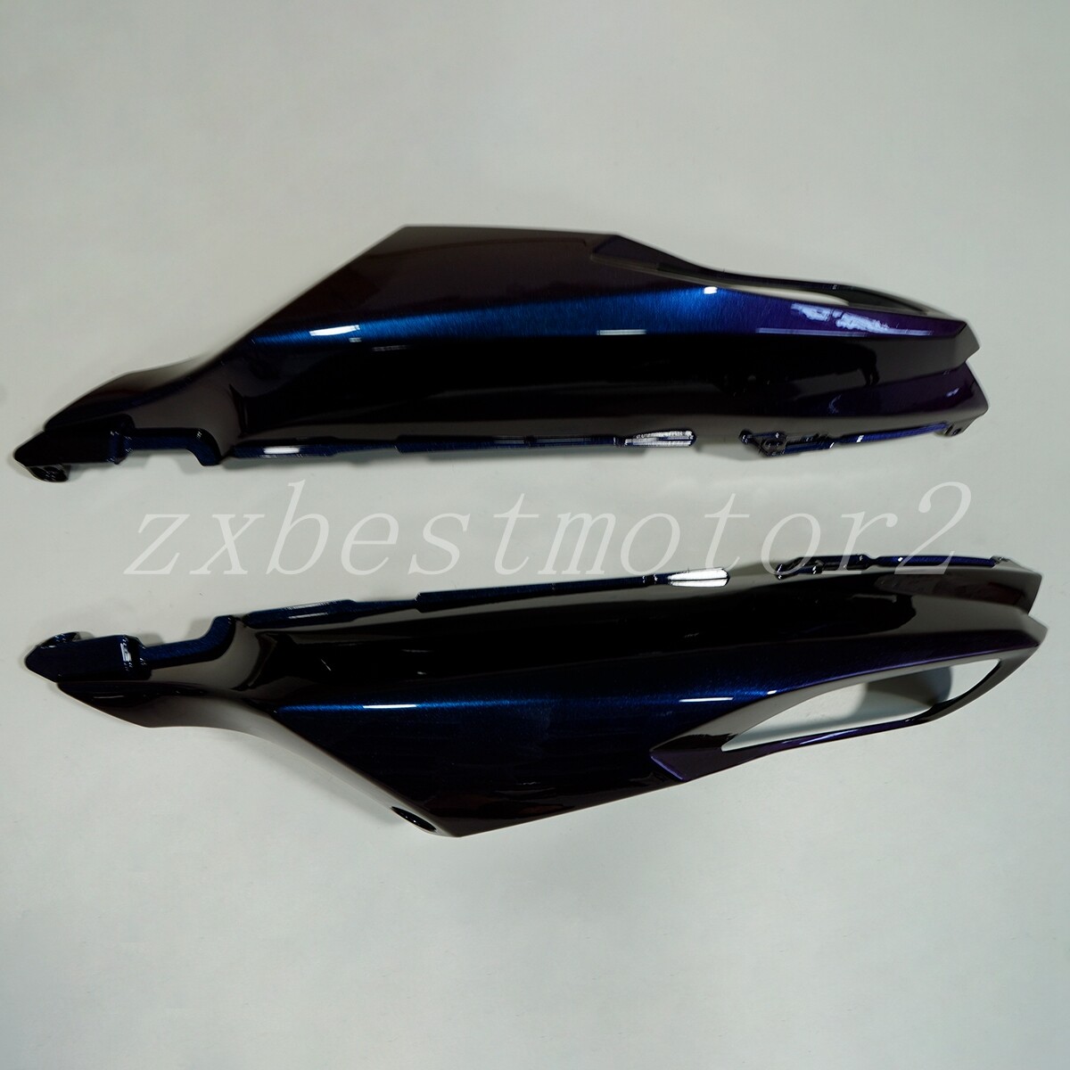 Chameleon Discolored Blue Purple Fairing Kit For Kawasaki Ninja