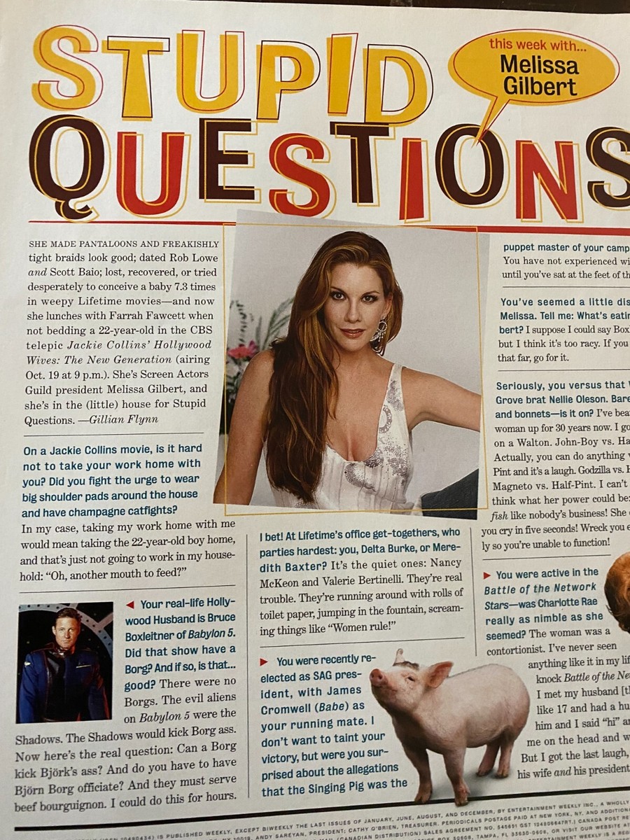 Melissa Gilbert, Little House on the Prairie, Full Page Vintage