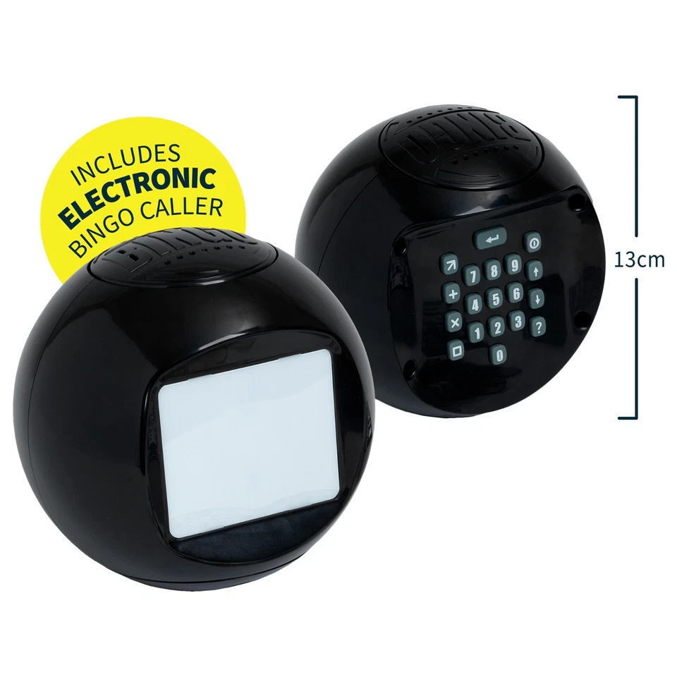 DELUXE ELECTRONIC BINGO MACHINE - Host your own Bingo Night at home! Age 4+ - Image 4 of 4