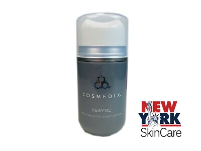 Cosmedix Resync Revitalizing Night Cream 1.7oz / 51.2ml  Brand New