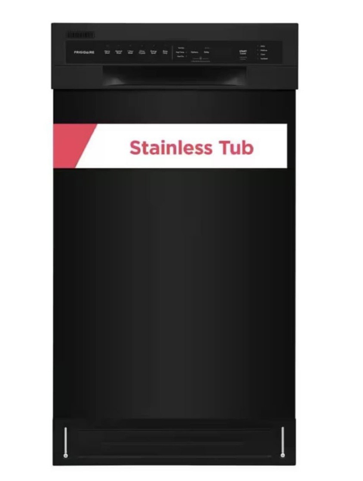 Frigidaire FFBD1831UB 18 inch BuiltIn Dishwasher Black 12505115752