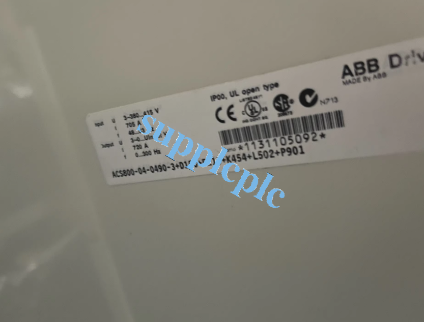 Used ABB ACS800-04-0490-3+D150+E210+K454+L502+P901 | eBay
