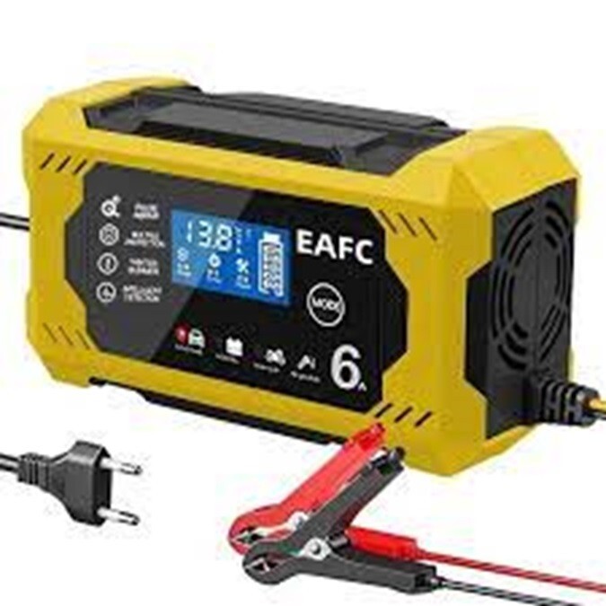 Chargeur de batterie de voiture 12V écran LCD pour restaurer les batteries déchargées