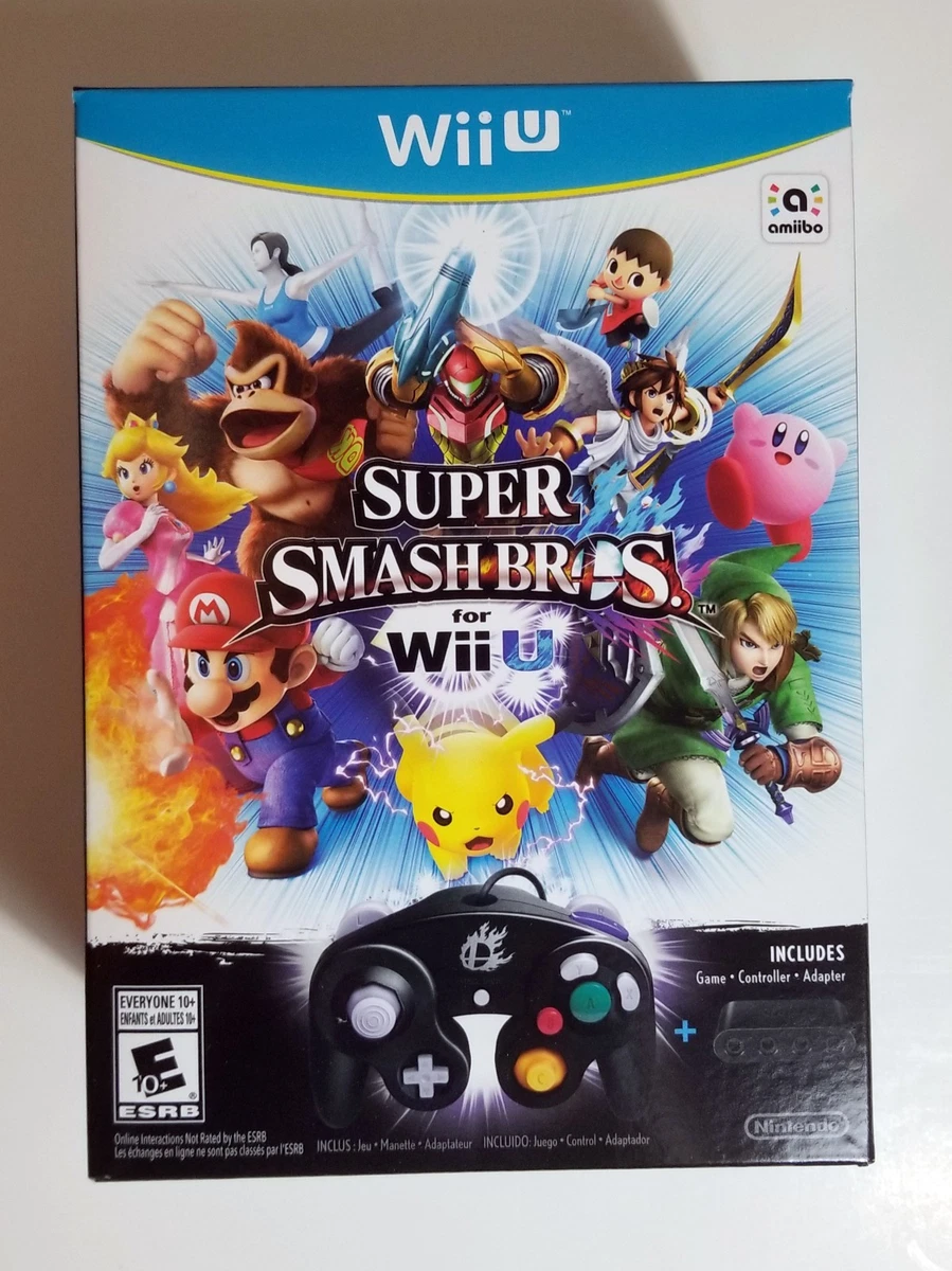 Nintendo Wii U 8GB Basic Pack with Super Smash Bros Games Consoles