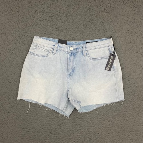 Blank NYC Shorts Womens Size 30 Blue Denim Cut Off The Fulton Beach Casual Mom