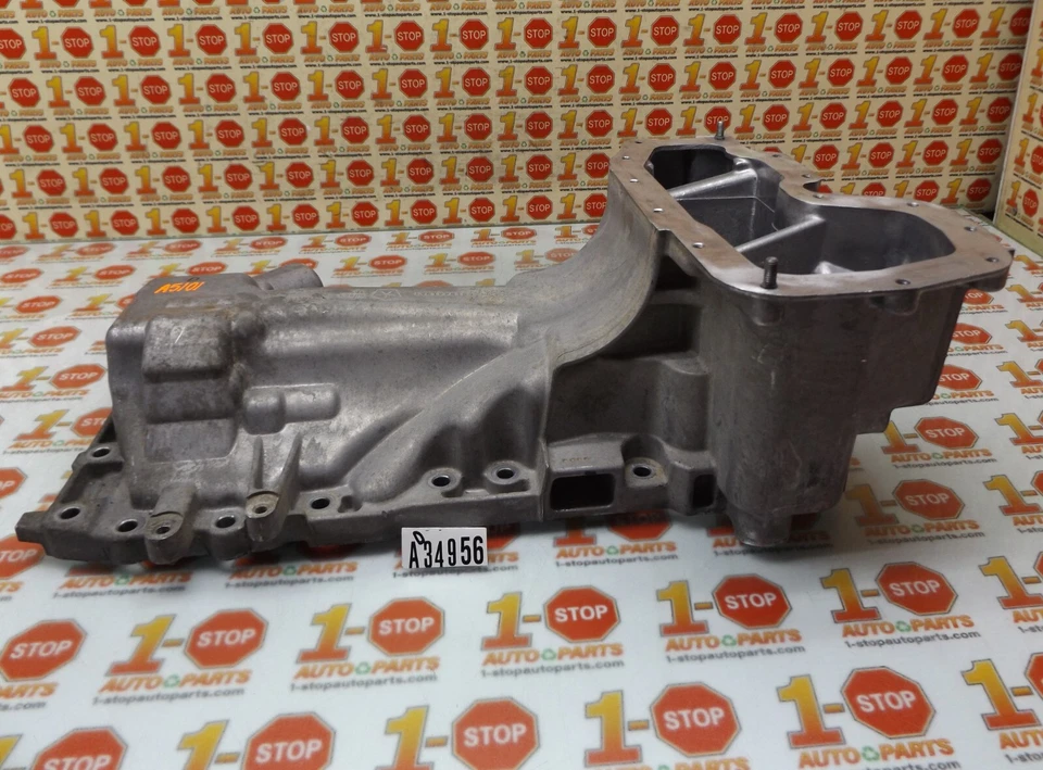 2011-2015 DODGE DURANGO UPPER ENGINE OIL PAN 68051598AC OEM - Image 3 of 4