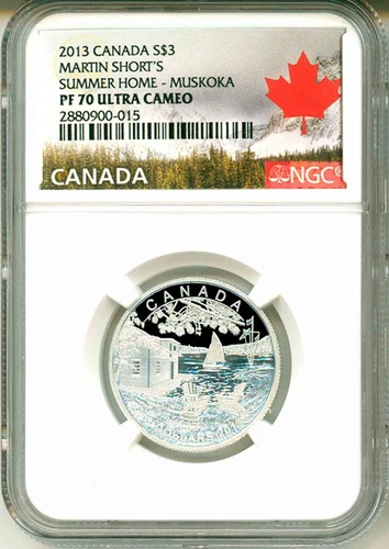 2013 Canada S$3 Martin Short's Summer Home - Muskoka NGC PF70 Ultra Cameo