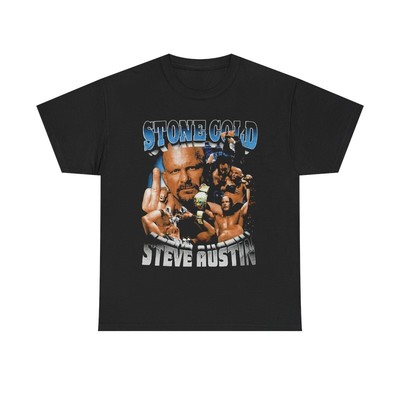 Stone Cold 90s Vintage T-Shirt - Steve Austin Professional Wrestler 90s