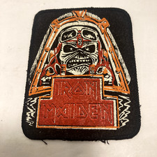 Vintage Iron Maiden Patch - 4" x 3" - Aces High - Original 1980s