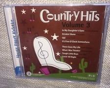 Country Hits Volume 3 House Party Karaoke CD plus Graphics NEW SEALED RARE 