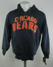 Chicago Bears NFL G-III Men's Fur-Lined Hooded Full-Zip Sweatshirt 