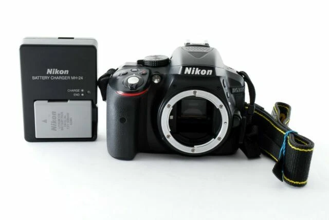 Nikon D D5300 24.2MP Digital SLR Camera - Gray (Body Only) - Image 2 of 2