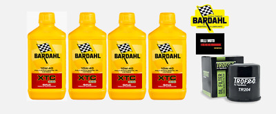 INSPEKTIONSSET BARDAHL XTC C60 10W40 MOTORRAD ÖLFILTER Kawasaki Z 750 ABS