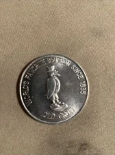 1969 Old Crow Bourbon 🥃 Whisky Frankfort Kentucky Mardi Gras Doubloon