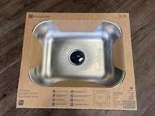 Glacier 621 763 HDSB252264 25" Drop-in 1-Bowl 22 Gauge Stainless Kitchen Sink P7