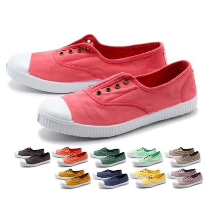 laceless canvas shoes