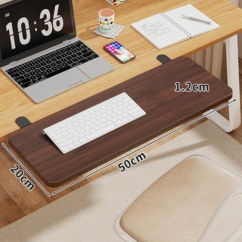 Non-punching Desktop Extending Board Foldable Office Computer Working Extens-qe - Afbeelding 18 van 20