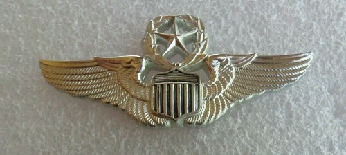 US AIR FORCE COMMAND PILOT BADGE,, MADE IN FRANCE BY J.BALME, 1984 - 第 1/3 張圖片