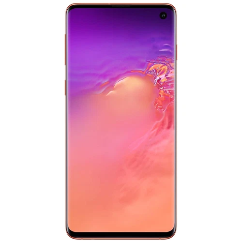 Samsung Galaxy S10 SM-G973F/DS 512GB DUAL SIM Unlocked PHONE OPEN BOX ORANGE US - Picture 2 of 2