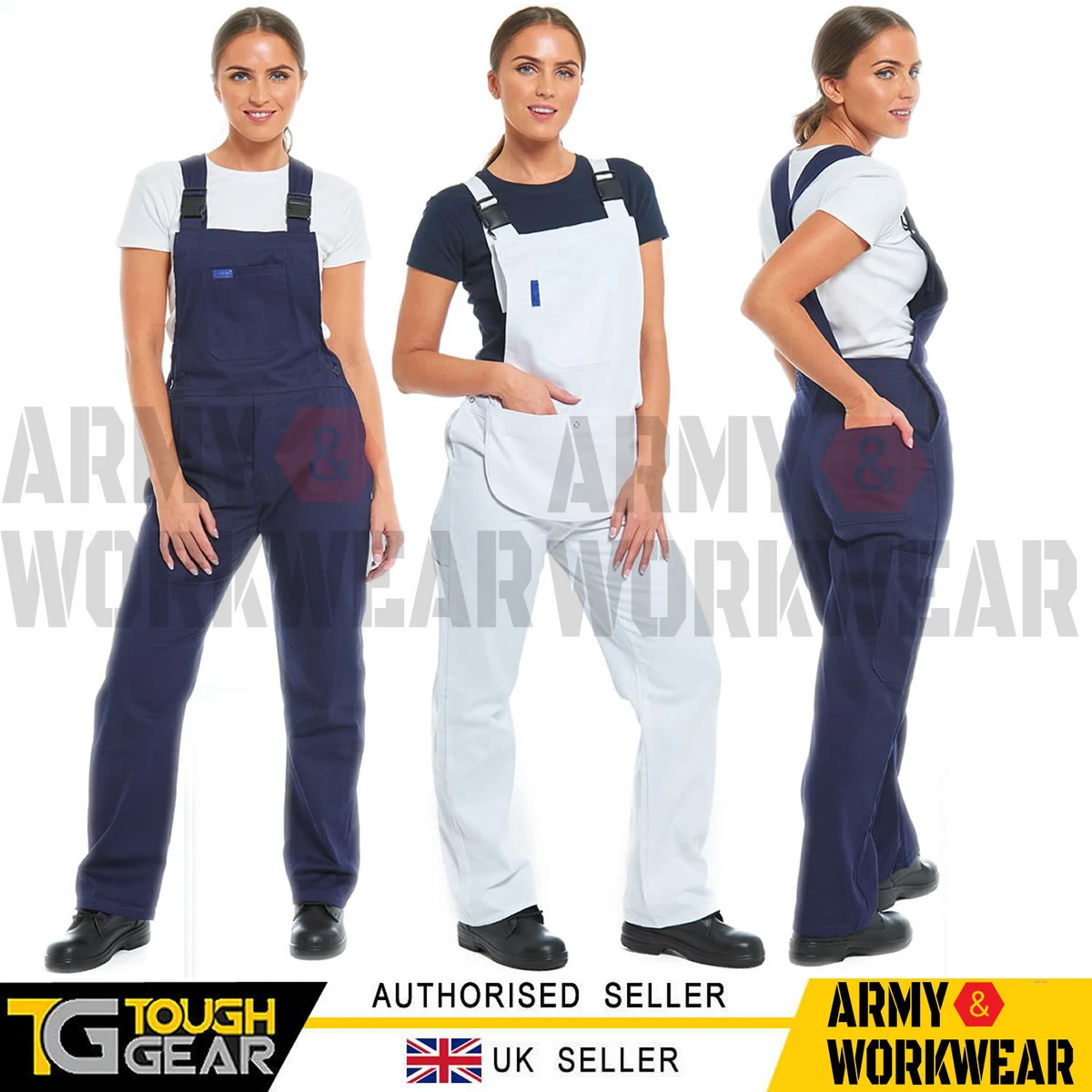 Ladies bib shop and brace dress