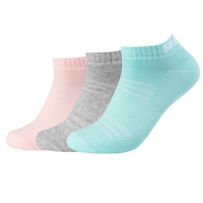Socken Unisex, Skechers 3PPK Mesh Ventilation Socks, Mehrfarbig