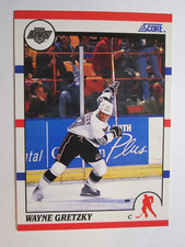 1990 SCORE, USA, HOCKEY, WAYNE GRETZKY, LOS ANGELES KINGS, #1, NRMT