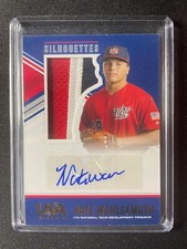 2018 Panini USA Stars & Stripes Nate Wohlgemuth Autographed Patch #14/25!!!