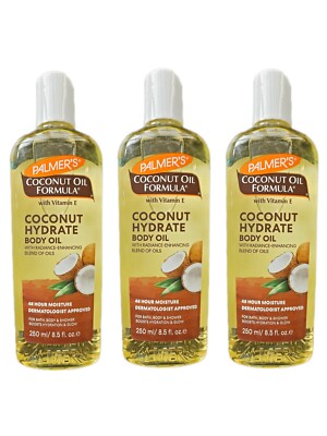 Palmer's Coconut Hydrate Körperöl mit Vitamin E 250ml (3er Pack)