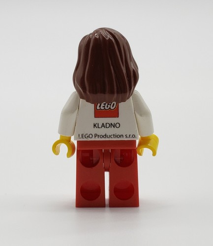 Lego Kladno Factory Employee Gift "We Love Lego Bricks" Minifigure **Scratches** - Picture 2 of 2