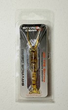 Savage Gear 3D Shrimp Soft Plastic Saltwater Lure 2.5" Gold– Snook Redfish Trout