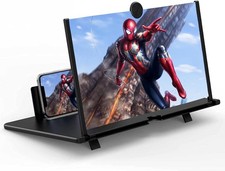 18" Screen Magnifier for Smartphone,3D HD Mobile Phone Magnifying Projector Scre