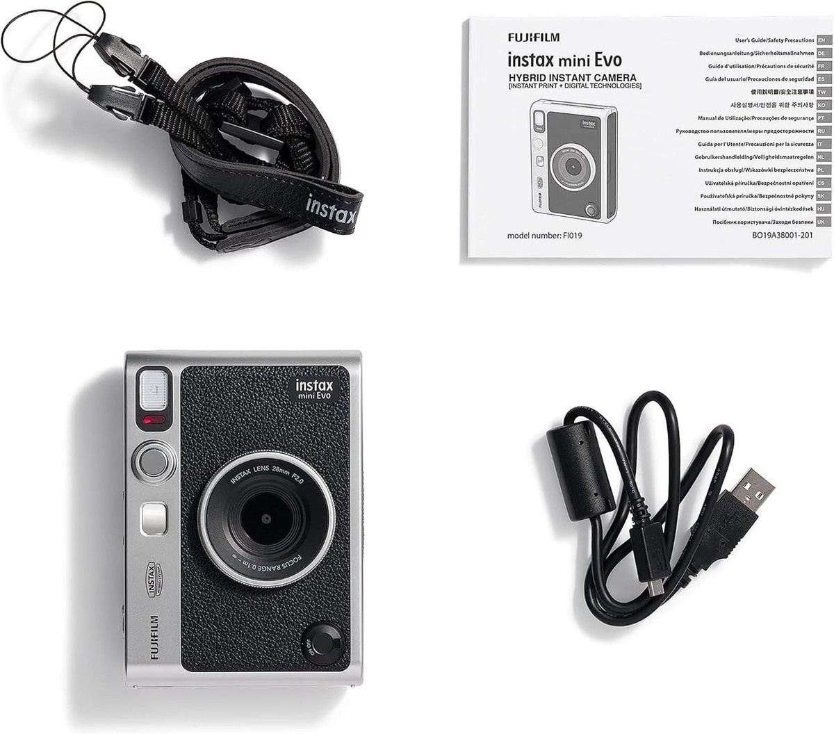 Fujifilm Instax Mini EVO Instant Hybrid Camera for sale