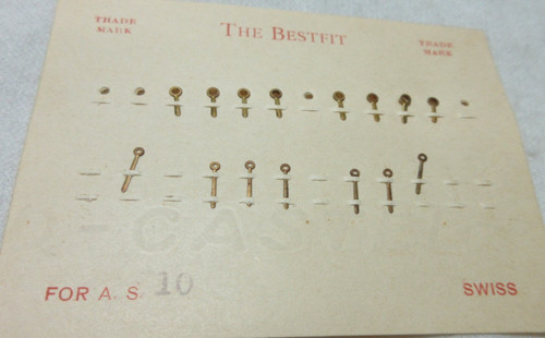 BESTFIT WATCH HANDS 10 AS WATCHMAKER REPLACEMENT PARTS #246