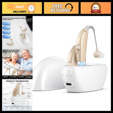 Rechargeable Hearing Aids for Seniors, Amplifiers for Enhanced Sound Quality