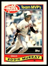 Eddie Murray 1989 Topps Hills Team MVP's #22 Orioles MLB READ FREE SHIPPING